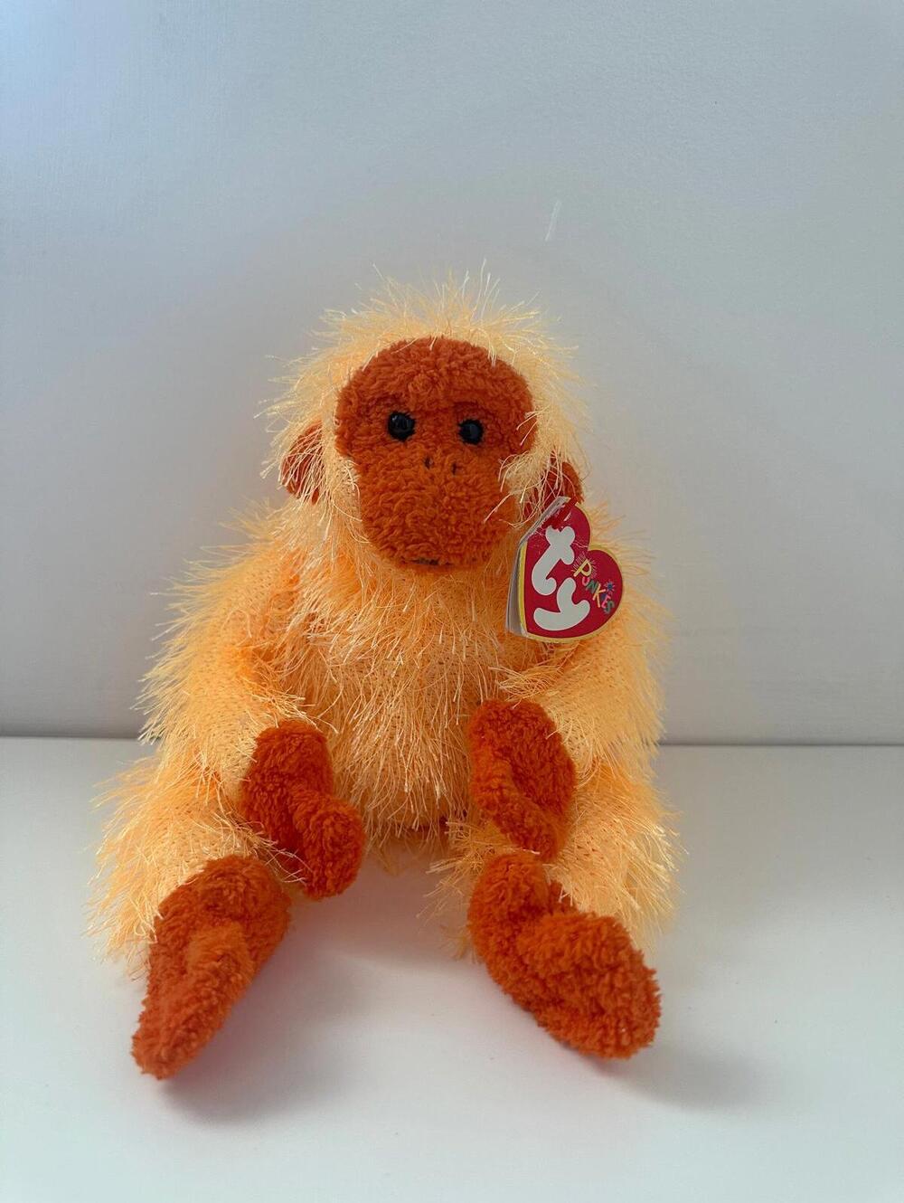 Ty Punkies “Trapeze” the Orange Monkey! (7 inch)